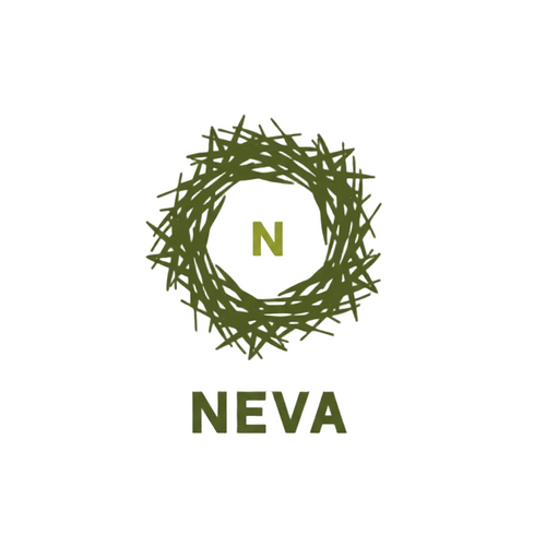 Neva nest logo with transparent background